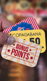 Tickets de manège imprimés en différentes tailles