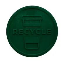 Dark green Recycle Token in Stock
