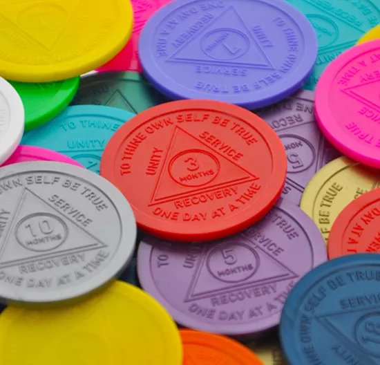 Personalized Sobriety Coins